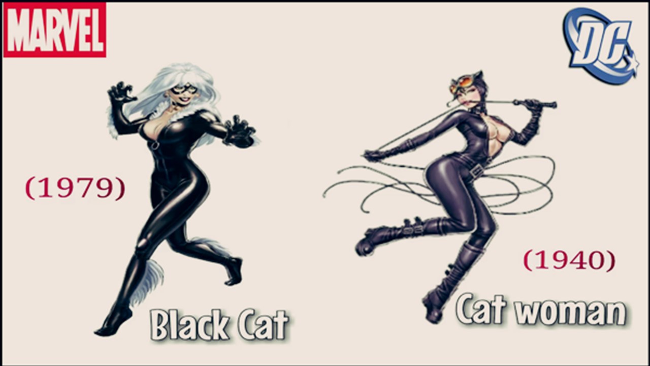 DC VS MARVEL COPYCATS CHARACTERS: ACCORDING TO THEIR APPEARANCE & DATES ...