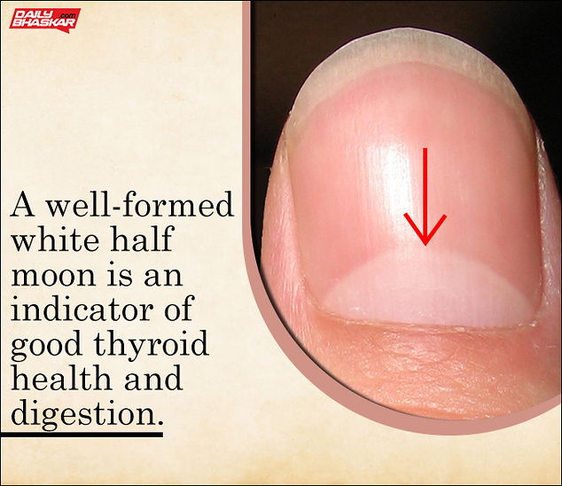 This Is What The Half Moon Shape On Your Nails Mean - OddMeNot